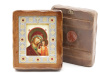 Икона 7х10 (ERM) деревянная под старину ВИЗАНТИКОС, Казанская 4