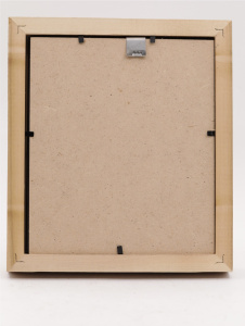 КИОТ под лик 11х13,5см (ERM) СВЕТЛОЕ дерево, ЗОЛОТОЙ багет (3)