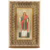 Икона  9x19 со стразами, багет АНТИЧНЫЙ, Христина