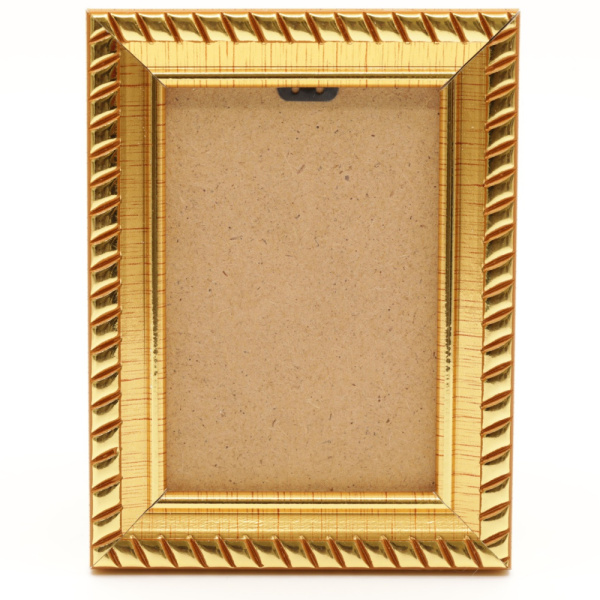 Рамка  6x9 (GOL) багет ЗОЛОТО, Косичка