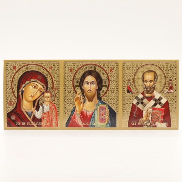 Лик полигр. 30х12, АРКА, ТРИПТИХ (визант)