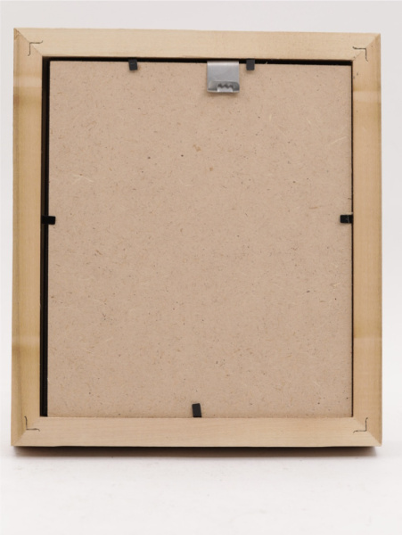 КИОТ под лик 11х13,5см (ERM) СВЕТЛОЕ дерево, ЗОЛОТОЙ багет (3)