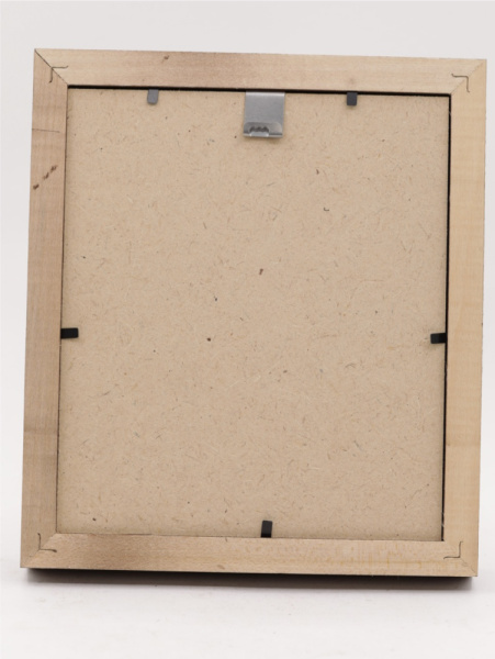 КИОТ под лик 11х13,5см (ERM) ТЕМНОЕ дерево, ЗОЛОТОЙ багет (3)